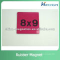 flexible rubber magnet sheet printable number coated PVC